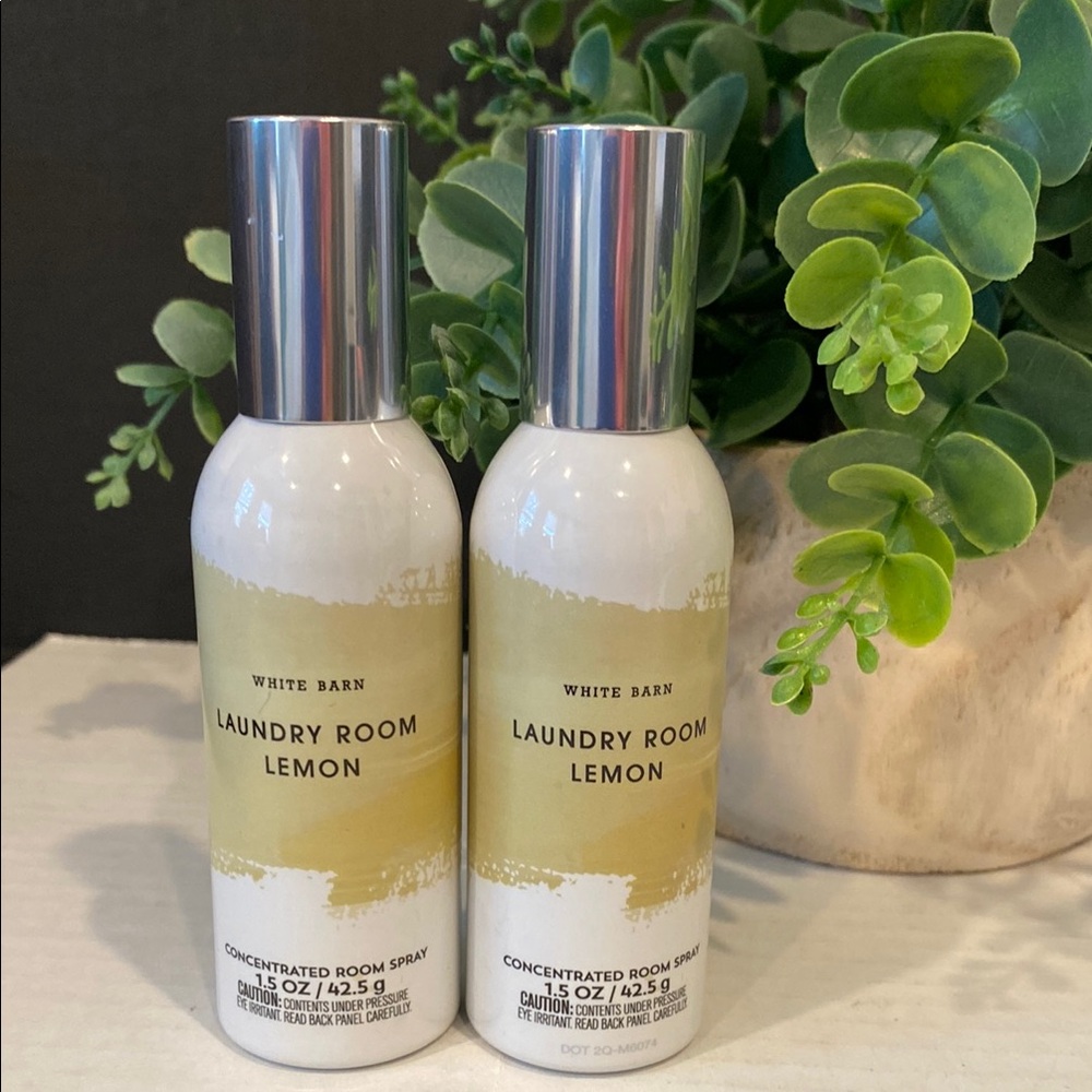 White Barn “Laundry Room Lemon” Concentrated Room Sprays X 2